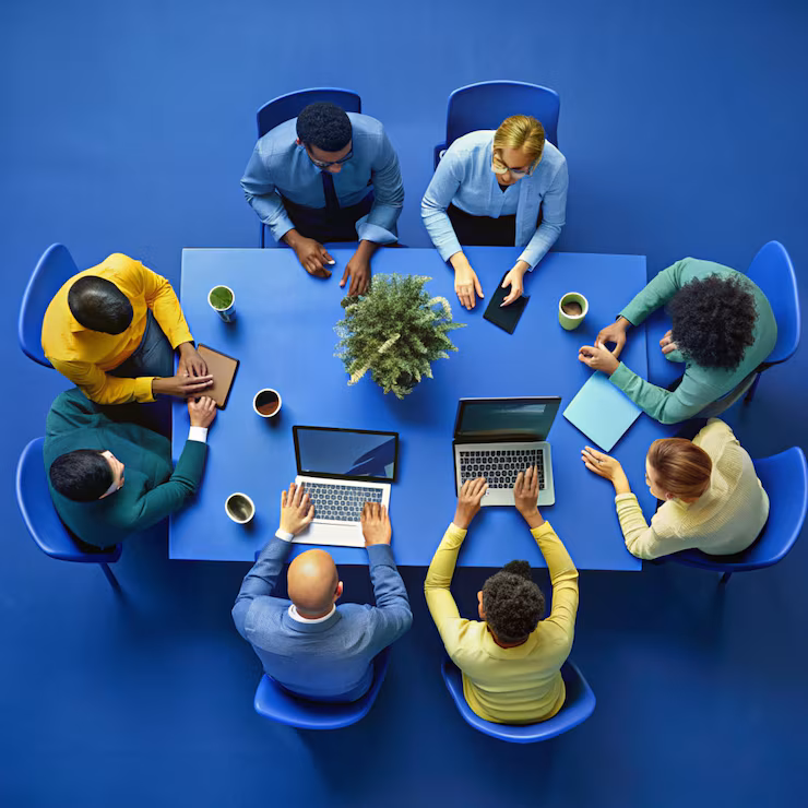 The Al-Tamam team collaborating