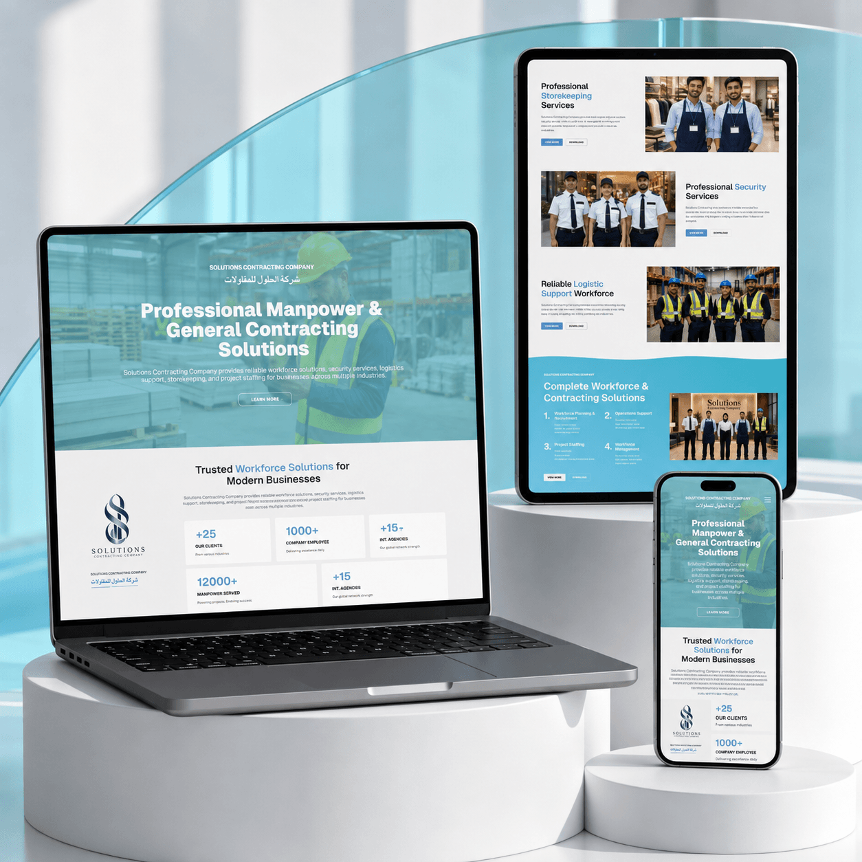 Solutions Contracting Group corporate homepage