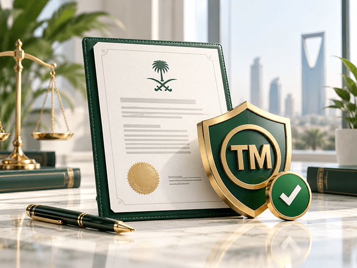 Trademark registration certificate and intellectual property protection services in Saudi Arabia