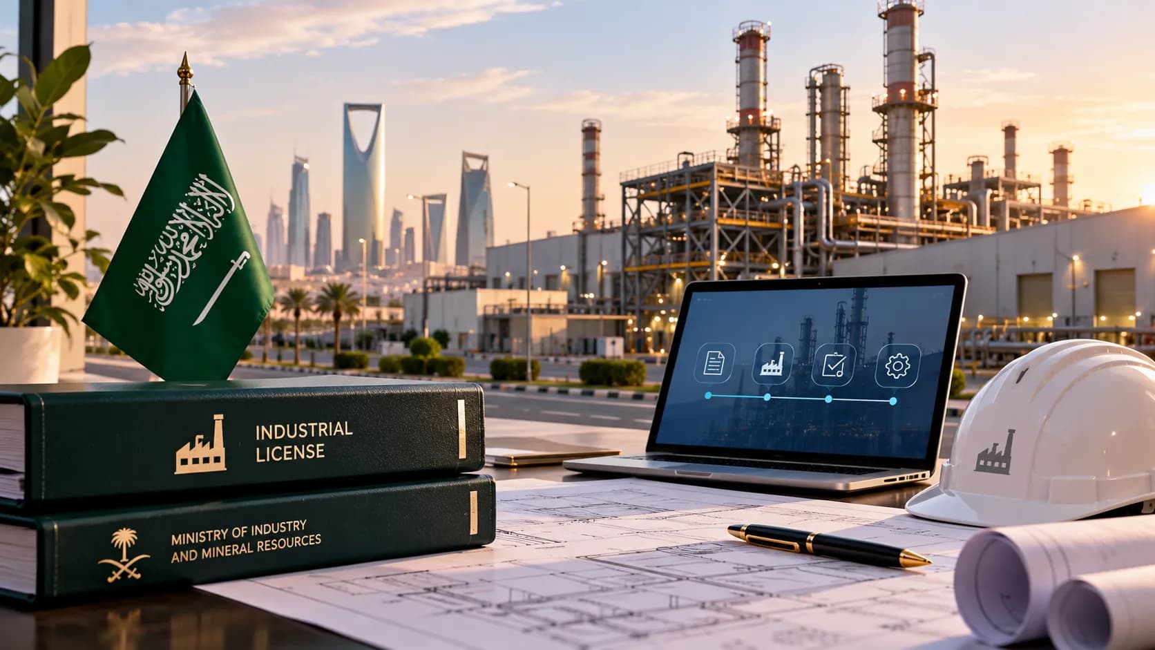 Industrial licensing and manufacturing facility establishment services in Saudi Arabia
